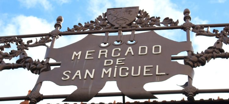 san miguel market in madrid