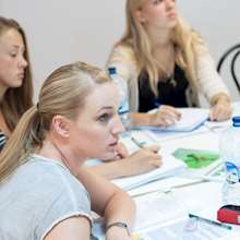 ISLA - students in intense class