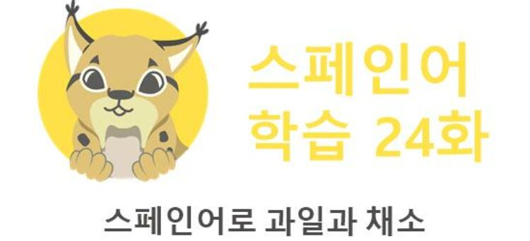 스페인어로 과일과 채소