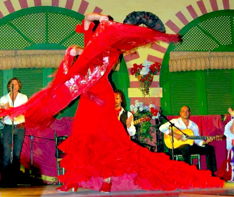 Photo of flamenco in Spain.