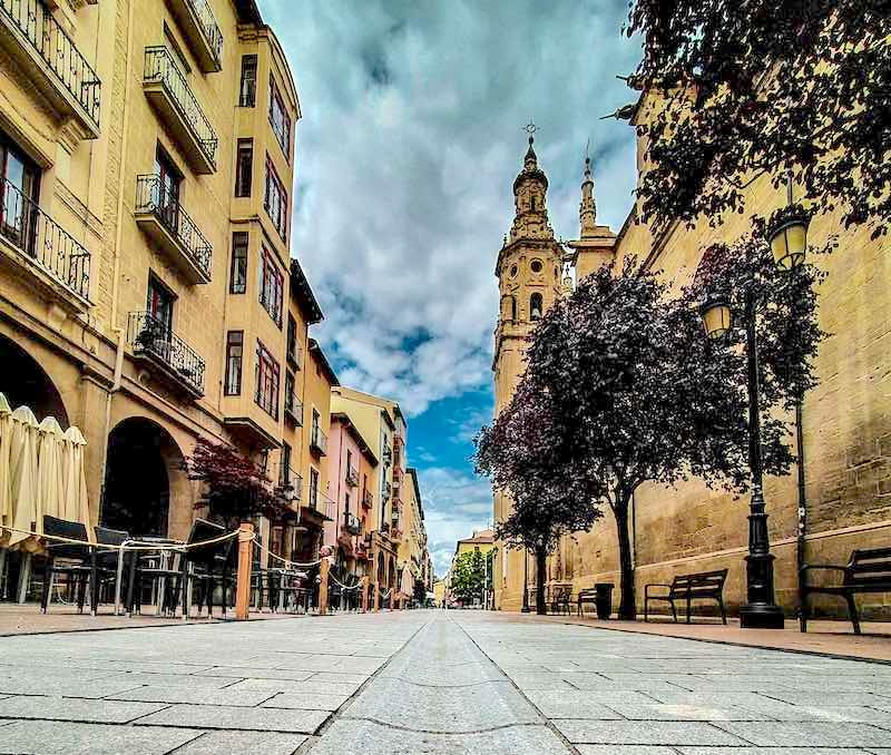 Photo of La Rioja streets.