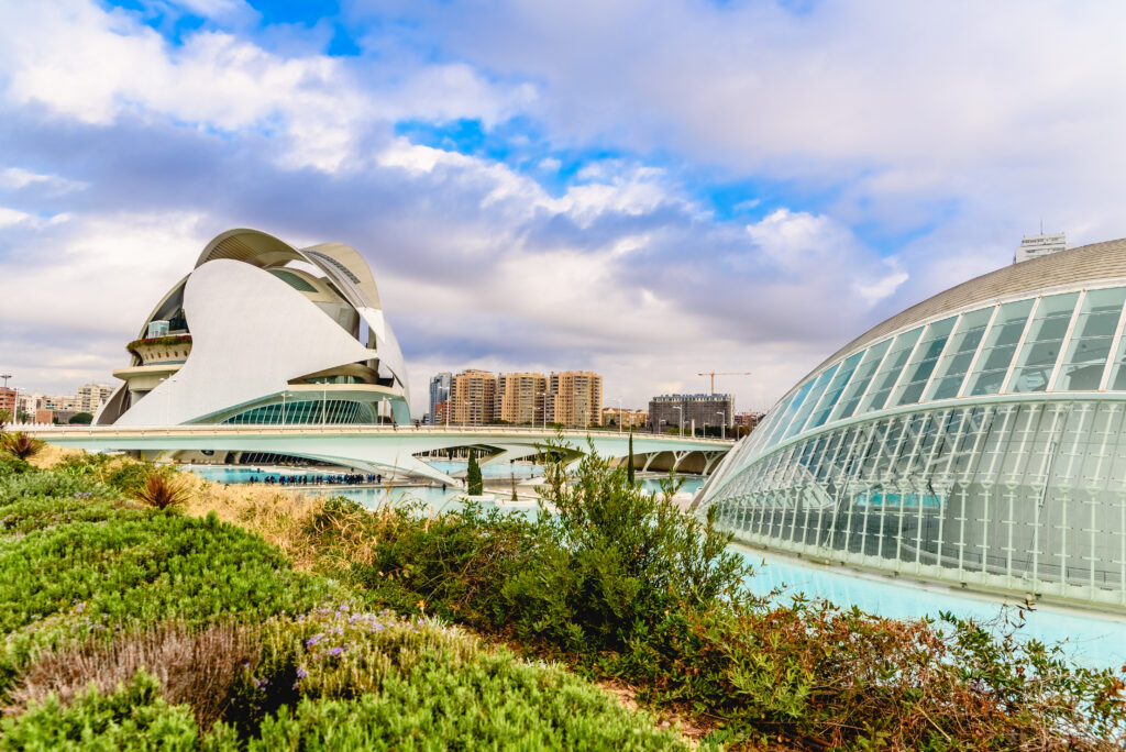 City of arts and sciences of Valencia, Spain. City of arts and sciences of Valencia, Spain.