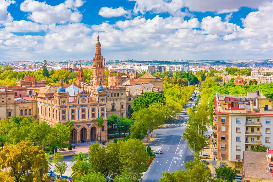 Seville Spain Cityscape