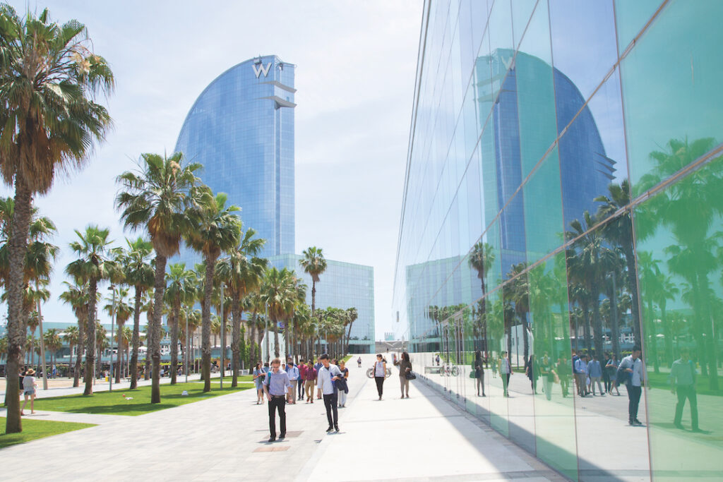 EU business school location in Barcelona
