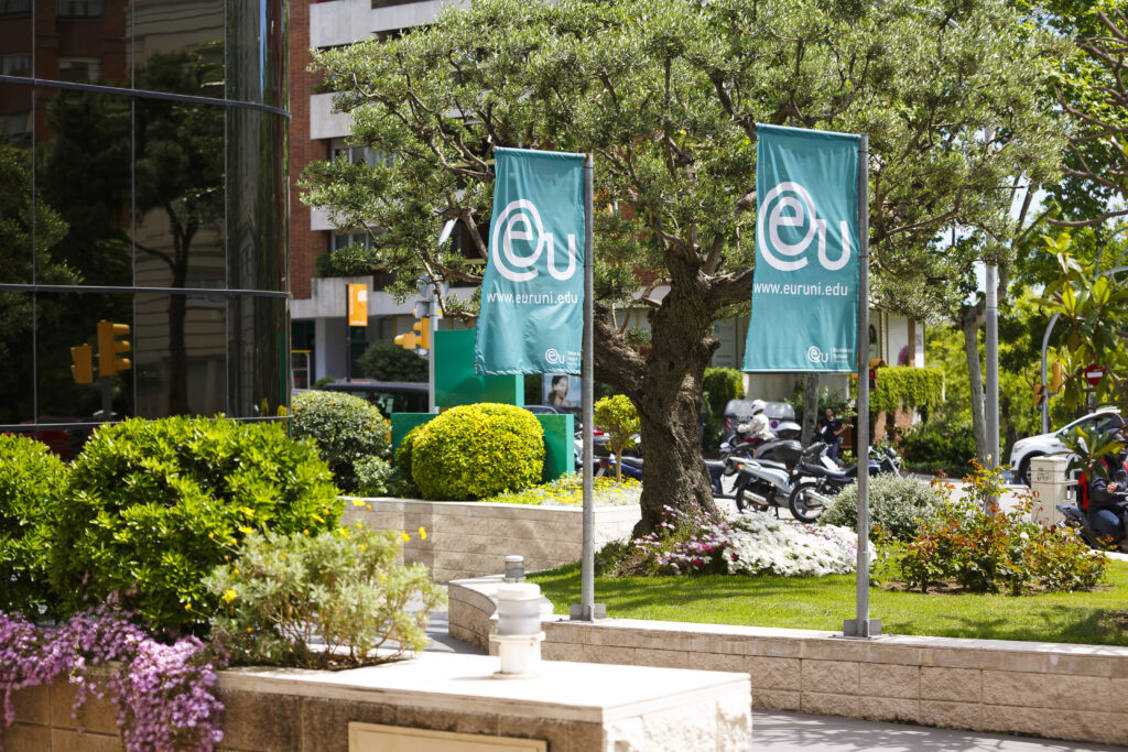 Outside of EU Business School in Barcelona