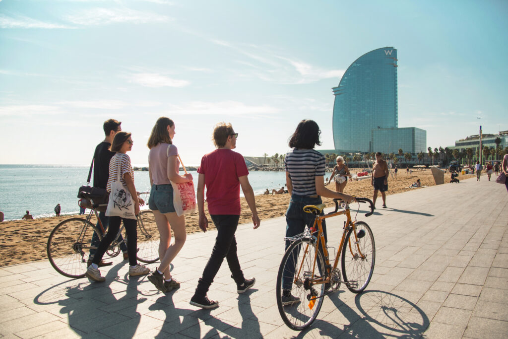 Barcelona beach